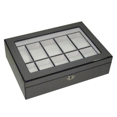 China Wooden Organizer Wooden Glossy Finish Watch Box for sale