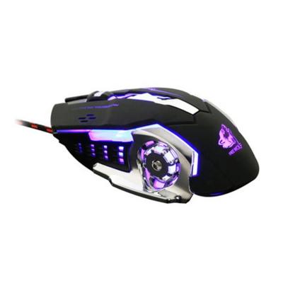 China New Fashion Style Hot Selling 7 Colors Led Breathe Backlit Computer Wired Gaming Mouse for sale