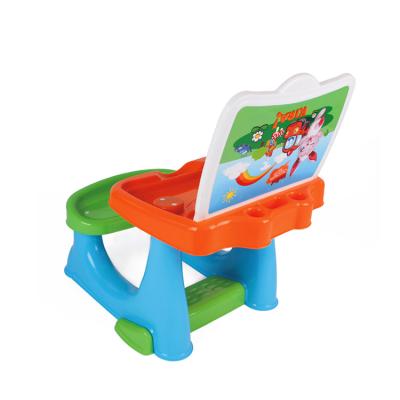 China Modern the kids desk end quality chair and table one-piece set for kids baby desk pp for sale