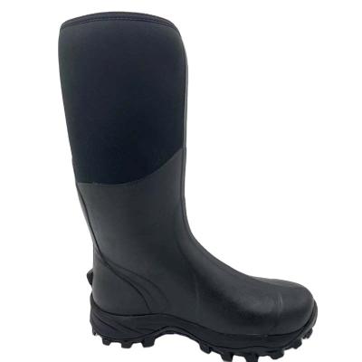 China Wholesale Waterproof Men Neoprene Fashion Waterproof Rubber Rain Boots for sale