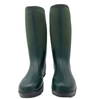 China Durable Waterproof Anti-odor Angler's Neoprene Rain Boots for sale