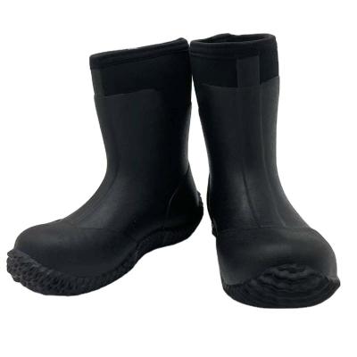 China Waterproof Kids Waterproof Neoprene Rubber Outdoor Rain Boots for sale