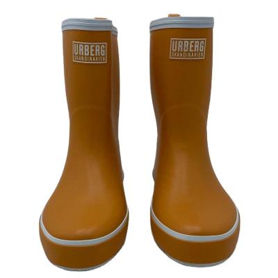 China Customized fashionable new style fashion trend medium tube waterproof and anti-skid women's rain boots for sale