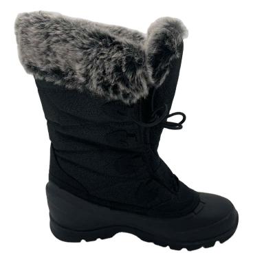 China Fashion Trend New Styles Unisex Comfortable Soft Faux Fur Shoes Anti-Slippery Women Men Warm Snow Boots for sale