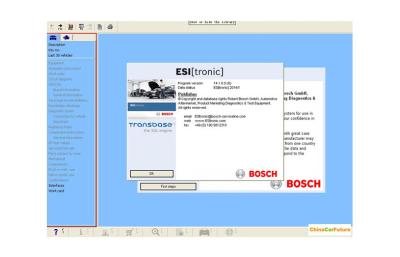 Cina Nuovi software diagnostico automobilistico di Bosch ESI (Tronic) 2014,1 in vendita