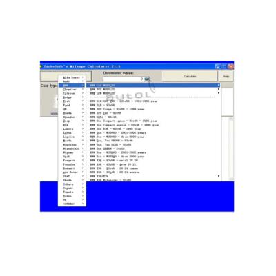 중국 Tachosoft 주행거리 계산기 V21.5 자동 진단 소프트웨어, 디지털 방식으로 거리계 계산기 판매용