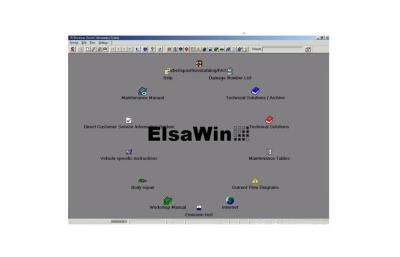 Cina Software diagnostico automobilistico di multi lingua, VW SKODA SEAT ELSAWIN 4,0 di Audi in vendita