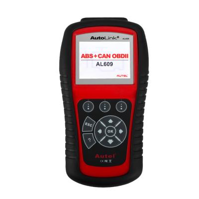 중국 소형 Autel OBD2 부호 스캐너 AutoLink AL609 아BS 깡통 판매용