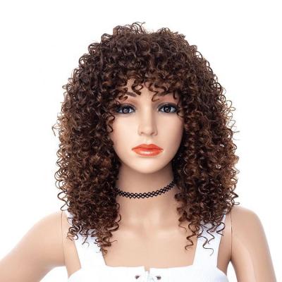 China Afro Wave Pre Plucked Full Lace Remy Wig For Women Double Drawn With Baby Hair Wholesale Unprocessed Brazilian Indian Virgin Hair for sale