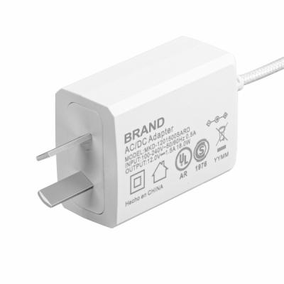 China CE PC FCC Flame Retardant Material US Certified UK AC Wall Adapters UK Plug 5V 9V 12V 24V 1A 2A 3A 1.5A 1.2A AC DC DC Multiple Voltage Adapter Powerful for sale