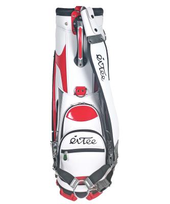 China PU Top Sale Guaranteed Quality Custom Red Golf Staff Bag For Sale Manufacturer for sale