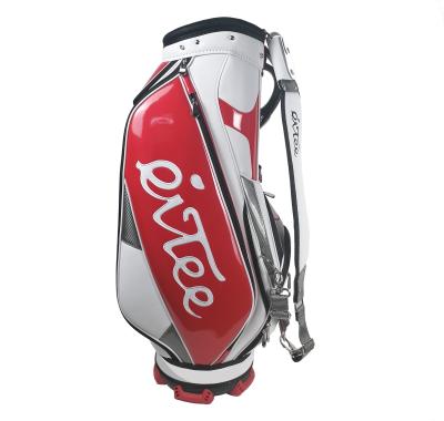 China Hot Selling Retro PU Good Quality Custom Golf Bag Travel Waterproof Cover for sale