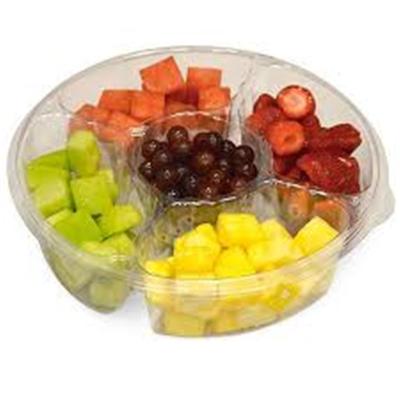 China Taiyu Disposable Custom Clear Plastic Fruit Insert Tray Blister Packing Tray With Dividers for sale