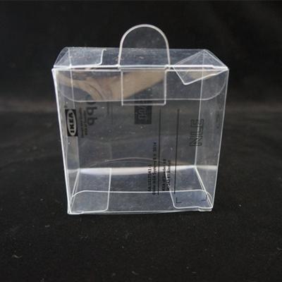 China Recyclable Clear Acetate Packaging Box With Hole for sale