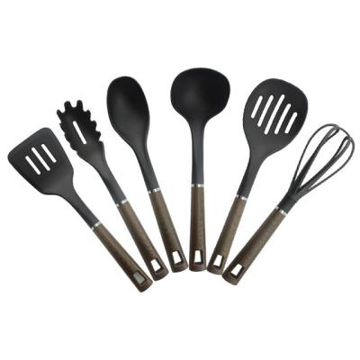 China Viable Viable Non-Stick Nylon Cookware 9PCS Kitchen Utensil Tool Kit With Beater for sale