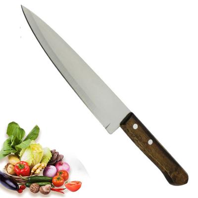 China 7 Inch Sustainable Professional Chef's Knife Sharp Kitchen Knife With Hardwood Handle for sale