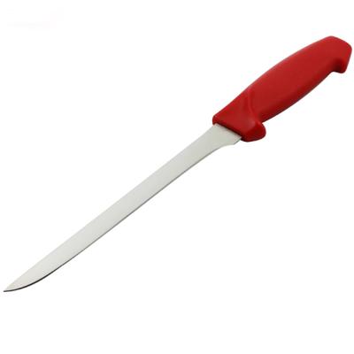 China Durable Durable 7 Inch Stainless Steel Curved Blade Boning Knife With PP Handle for sale