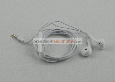 China Circular profesional blanca en el oído Iphone de reducción de ruido 4 5 auriculares remotos del Mic Apple Earpods en venta