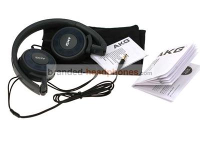 China Auriculares plegables ultralineales semiabiertos de la cancelación de ruido 3.5m m K420 mini AKG para los lectores de cd en venta