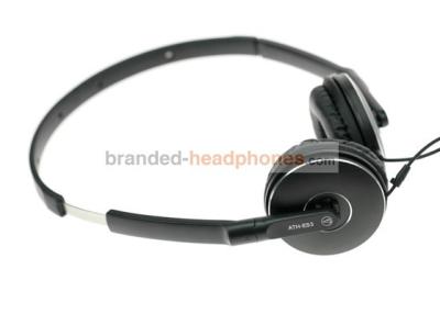 China Altos auriculares portátiles audios Bk-Negros acústicos enrrollados de la definición ATH-ES3 Technica para el jugador Mp4 en venta