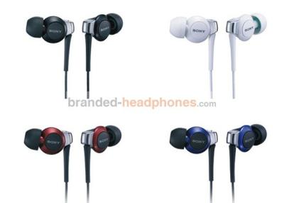 China Noise Reduction High Definition MDR-EX300 Vertical Sony In Ear Headphones, Headset For Iphone for sale