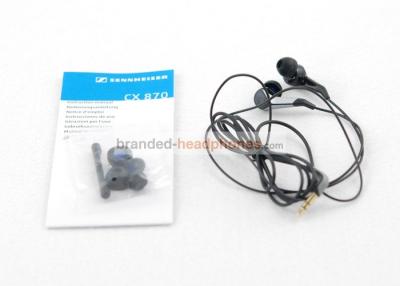 China Auriculares in-ear bajos personalizados de Sennheiser CX 870 del silicio dinámico, auricular de botón para Iphone en venta