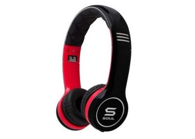 China Red Sleek Folding 1.2 m SL100 Ultra Dynamic In - Ear Ludacris Soul Headphones For Smartphones for sale