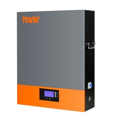 China Home Energy Storage System 100AH ​​51.2V Solar Power Wall Battery LifePO4 Lithium Ion Solar Battery Deep Cycle Energy Storage Battery for sale