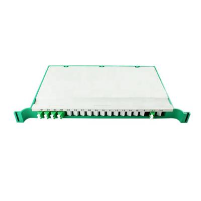 China CATV fiber equipment ftth fiber optic PLC splitter 1x32 1x4 1x8 1x16 SC LC Tray Type Fiber Optic Splitter for sale