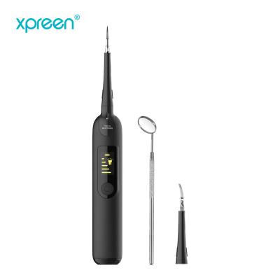 中国 Ultrasonic Teeth Cleaner Tooth Calculus Remover Electric Tooth Cleaner Cleaning Kit 販売のため