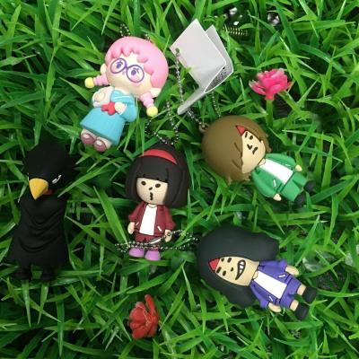 Κίνα Attractive Price Customised Personalised Soft PVC Key chain;Rubber cartoon Character keychains;Anime figure keychain προς πώληση