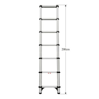 China Factory Selling Aluminum Folding Ladder Hot Sale Aluminum Ladder Telescopic Ladder Aluminum 2.6m for sale