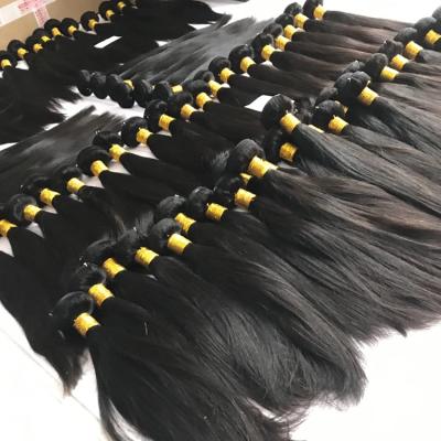 China Silky Straight Wave 12A Grade High Quality Double Drawn Raw Virgin Cuticle Aligned Hair Bundles, Hair Extension Vendors for sale