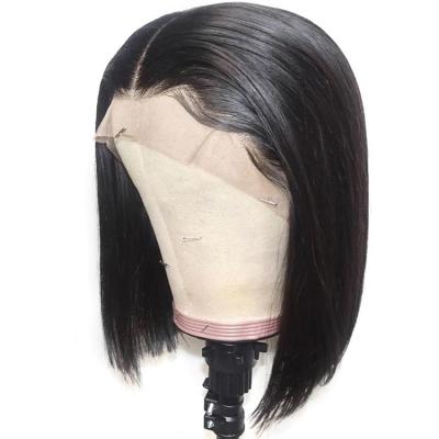 China Silky Straight Wave Hair Wigs Hd Extension Lace Frontal Short Wig For Black Women Hair for sale