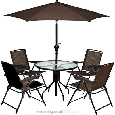 China Outdoor Weather Furniture 6 Piece Patio Garden Set, Patio Dining Set, Outdoor Dining Set for sale