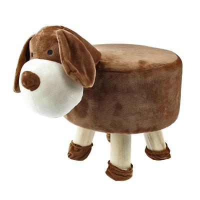 China Storage Stools Cushion Pouf Animal Stools Padded Rest Kids Toy Gift for sale