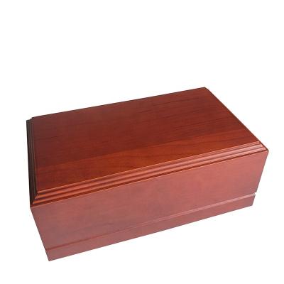 China Wholesale Cat Wood Casket Cedar Wood Viable Wooden Cremation Dog Urns Pet Photo View Design Pet Caskets for sale