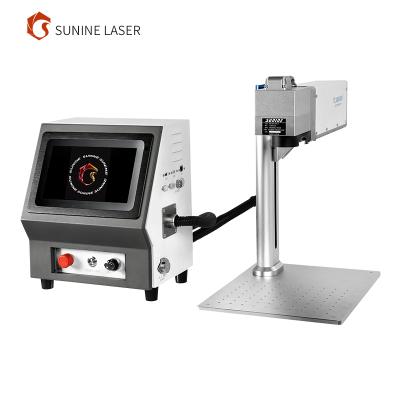 China Laser Marking Laser Marking Mini Split Type 20w 30w JPT Color M7 MOPA Desktop Laser Engraving Machine For Metal Fiber Laser Mark for sale