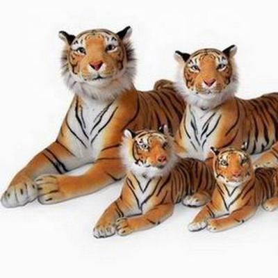 China 2020 Product 2020 Product Cute Doll Animals Plush Brown Tiger Plush Toy Tiger Doll Sleeping Pillow Large Size Kids Gift for sale