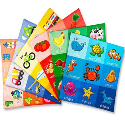 China Developing Intelligence and Activity Playing Soft Baby Cloth Books Soft Baby Active Learning Toys Baby Sensory Books for sale