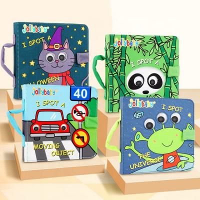 China 2020 Babies Toys Developing Intelligence and Activity Playing Educational Gift Early Educational Baby Cloth Cloth Book for Infant Children for sale