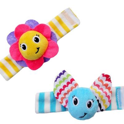 China Funny Educational Baby Wrist Rattles Finder Socks and Foot Rattles Infant Toy Set Early Educational Toy for sale