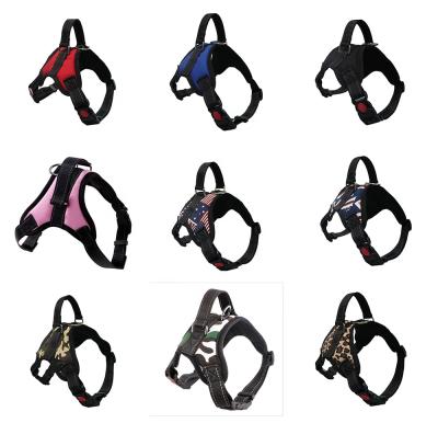 China Custom Hot Selling Adjustable Pet Products Dog Vest Harness Pet Chest Harness for sale