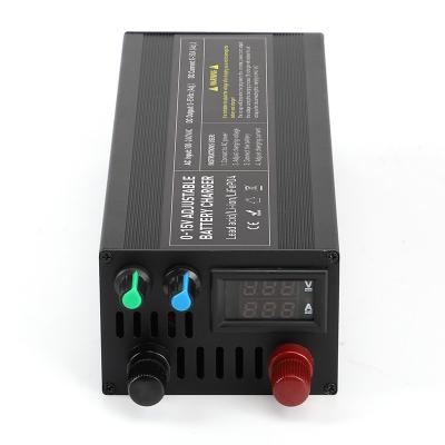 China 12V Lifepo4 Industrial Charger 50A Lithium Battery Charger 12.6V 14.6V Power Adapter for sale