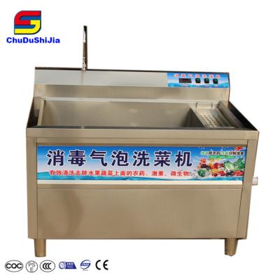 China 2018 Small Commercial Hotel Restaurant Ozone Vegetable Cleaning Fruit Washing Machine for sale