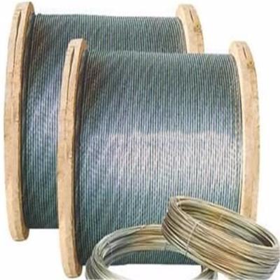 China Hot Dipped Electric Galvanized Stay Steel Wire Wire Guy Cable MANUFACTURING Steel Rope for sale