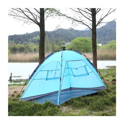 China High quality 2 person noise waterproof person stake tent tube type tent waterproof automatic camping tent on sale for sale