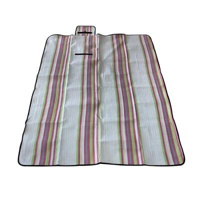 China Foldable Calico Picnic Mat Beach Blanket Yellow Picnic Extra Large Waterproof Covering Mat for sale