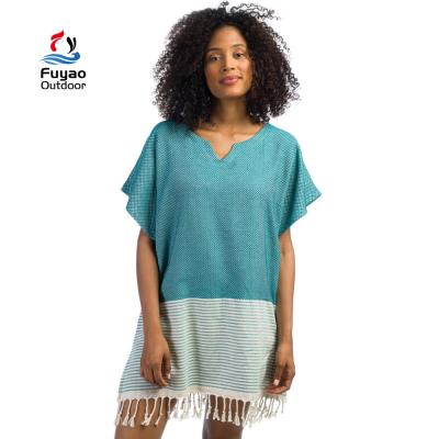 China Surf Changing Poncho Cotton Viable Beach Maxi Dress for sale