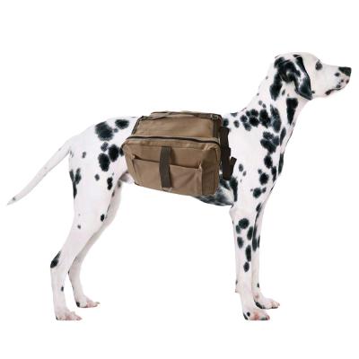 China Viable Custom Dog Bag Pack Dog Travel Packing Tags Dog Travel Camping Hiking Pet Backpack For Dog for sale